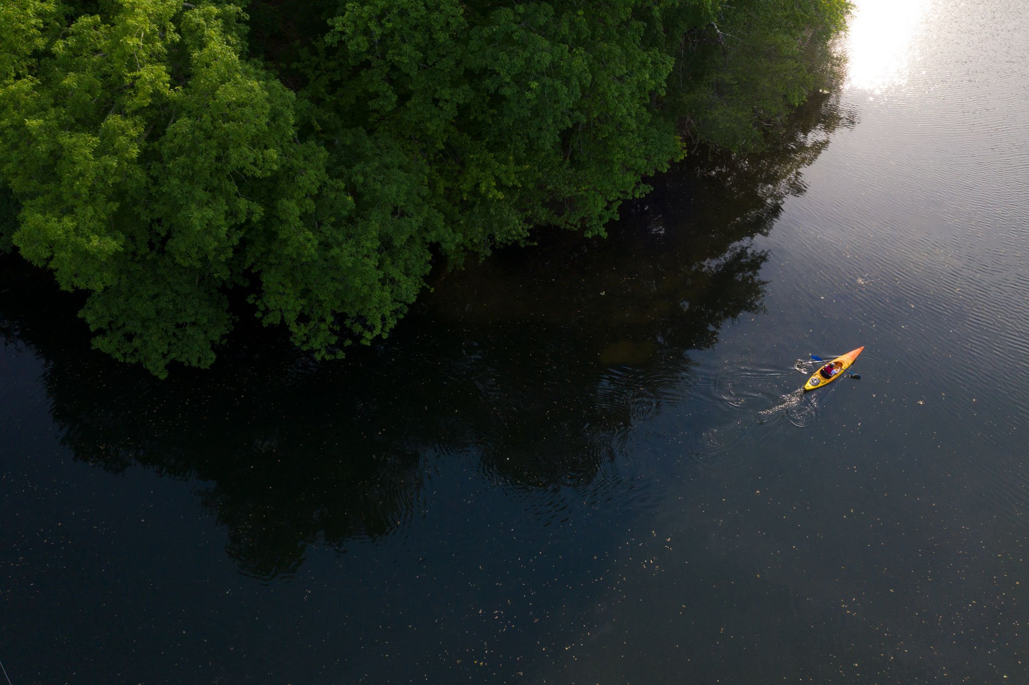 kayak-on-the-lake-uplands-village kayak-on-the-lake-uplands-village