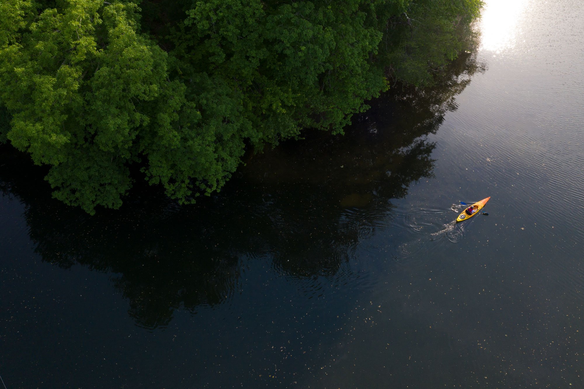 kayak-on-the-lake-uplands-village